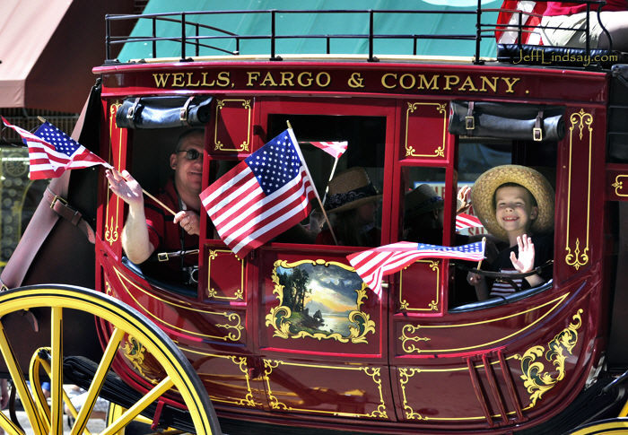 A Wells-Fargo Coach. Appleton, Wisconsin, June 13, 2009.