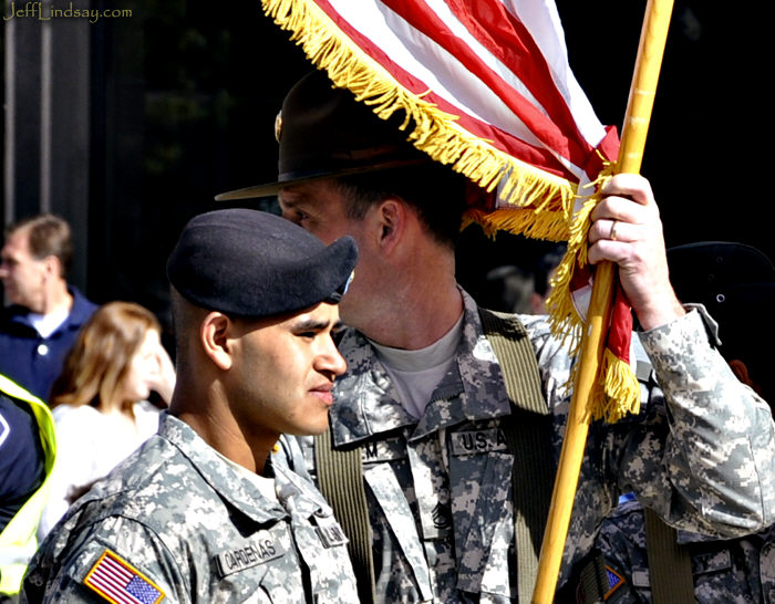 US Army soldier. Memorial Day 2009, Appleton, WI